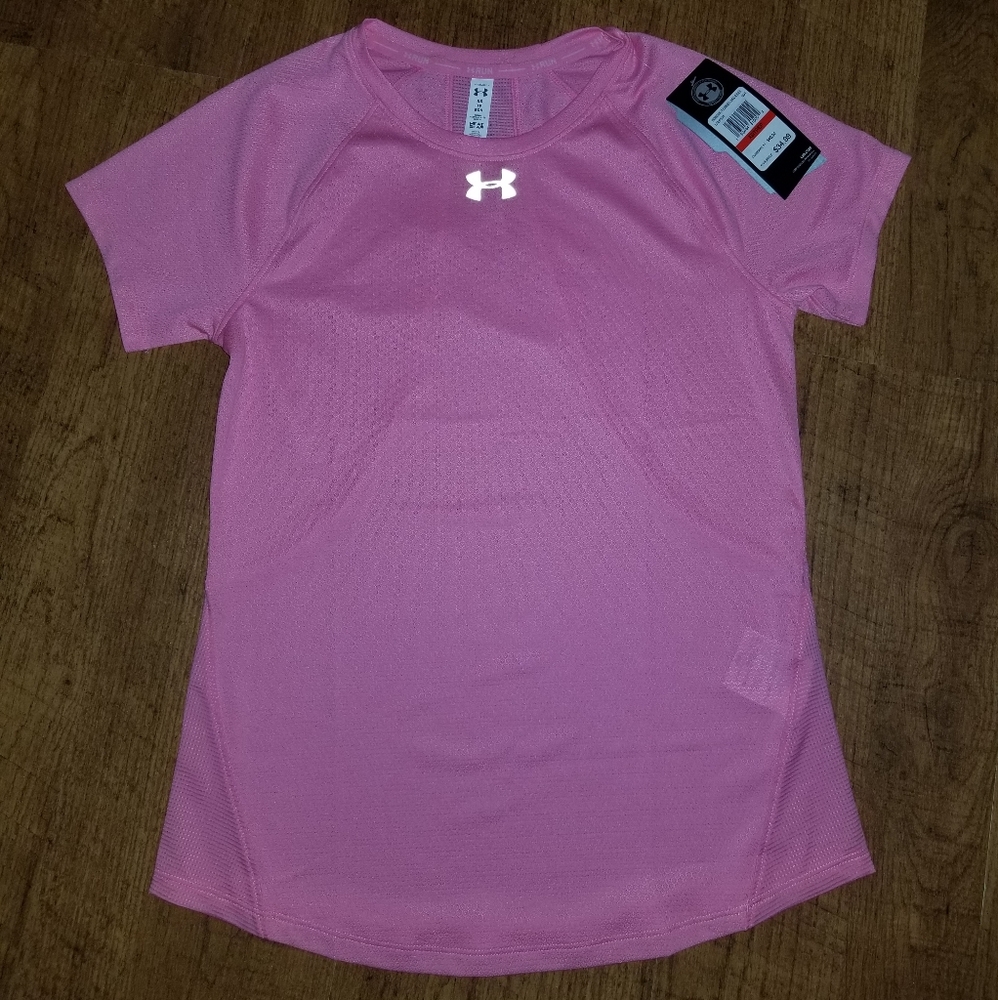 Brand New Under Armour Heat Gear Tee sz XS NWT